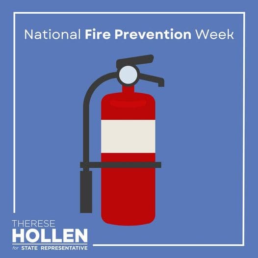 🚒 It's National Fire Prevention Week—a crucial reminder of the importance of educating families and providing our firefighters with the resources they need to keep our communities safe.

As your future state representative, I’m committed to prioritizing the needs of our communities and making sure Harrisburg has the backs of our brave first responders who risk their lives for us every day. #FirePreventionWeek #SupportFirstResponders #CommunitySafety